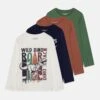 Friboo 4 PackMaglietta A Manica LungaMulti-Coloured/White/Green Bambini T-shirt & Top F5724G078-T13