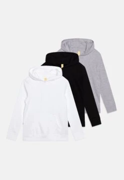 Friboo 3 PackFelpa Con CappuccioMulti-Coloured/ Black/Grey Bambini Pullover & Cardigan F5724K02O-T11
