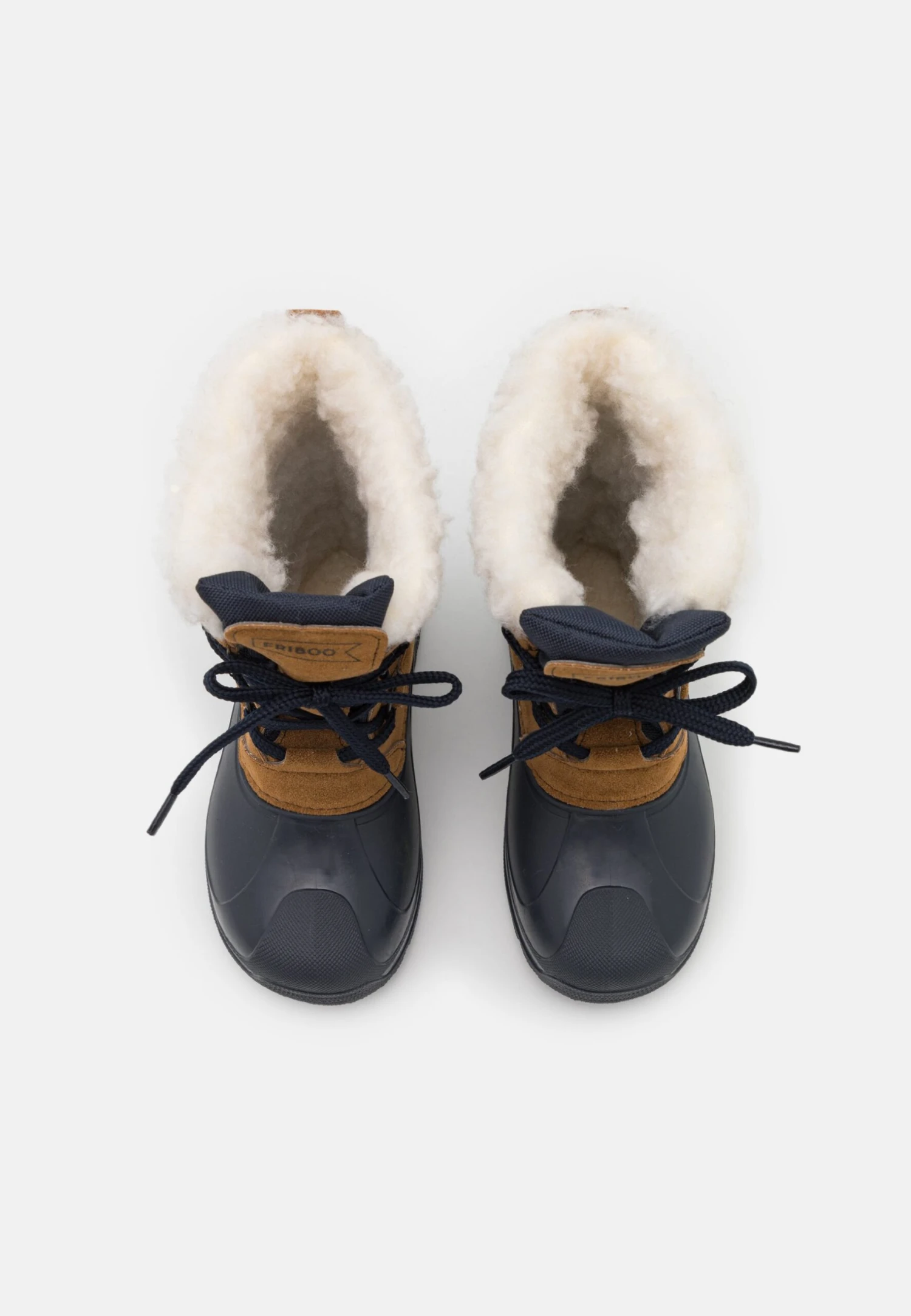 Friboo Stivali Con I Lacci - Beige 3 Friboo Stivali Con I Lacci - Beige - immagine 3