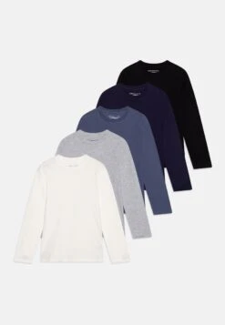 Friboo 5 PackMaglietta A Manica LungaMulti-Coloured/Blue/Black Bambini T-shirt & Top F5723G075-T13