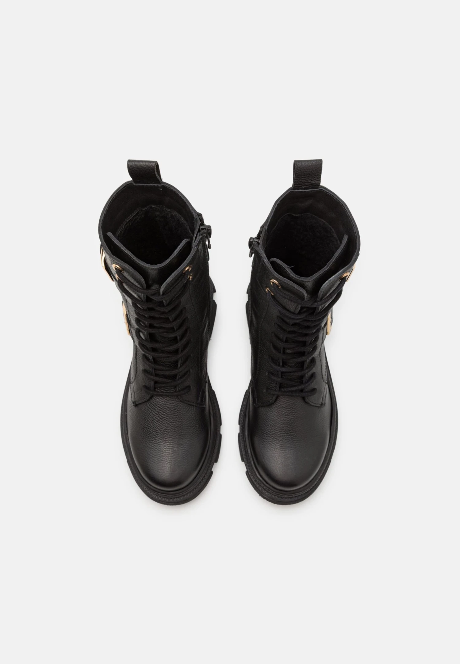 Friboo LeatherStivali Con I Lacci Black Bambini Stivali F5713J04F-Q11 4 Friboo LeatherStivali Con I Lacci Black Bambini Stivali F5713J04F-Q11 - immagine 4